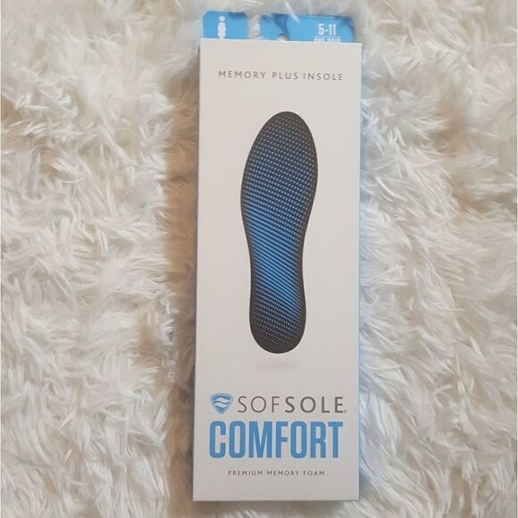 Sofsole Comfort Memory Plus Insole
Womens Sz 5-11 - Picture 1 of 5